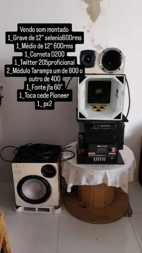 Vendo som montado *30