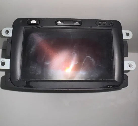 Multimídia Media NAV Original Renault Logan 2013 - Touch com Defeito