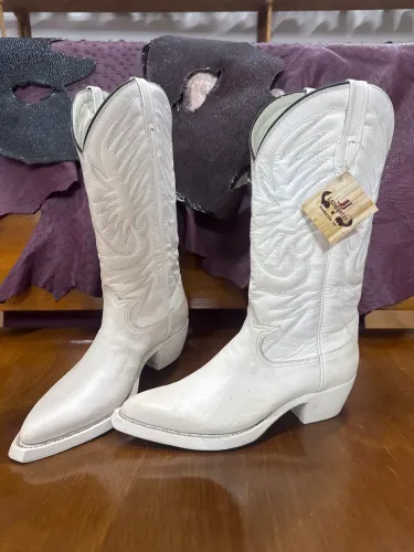 Botas de couro legítimo