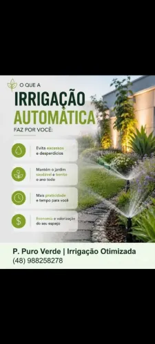 Jardinagem e irrigação otimizada