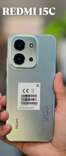 Telefone Novo XIOAMI - Linha C - Redmi 15C 128/4 GLOBAL - Green - Verde + Entrega Grátis