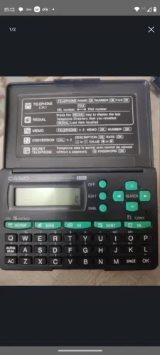 Calculadora Casio Data Bank DC-2000 130 - Usado - Bom