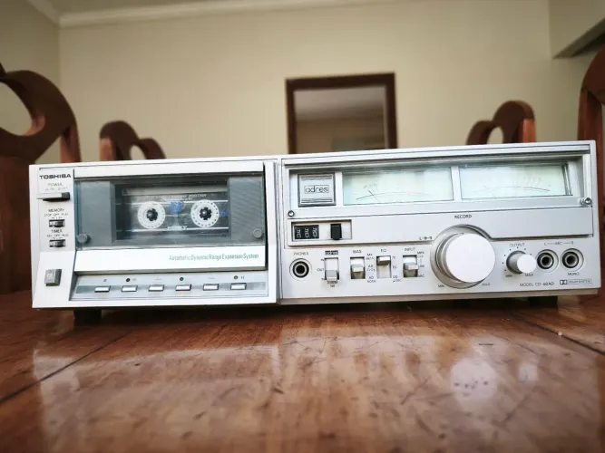 Tape Deck Toshiba CD 50 D