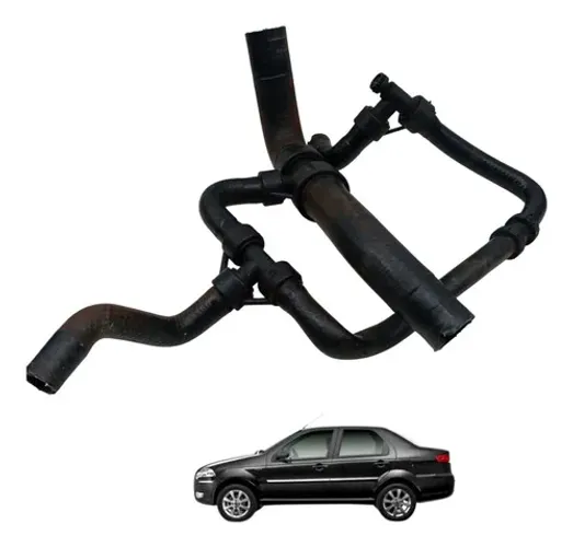 Mangueira Agua Motor Fiat Siena Palio 1.0 2008 2009 2010