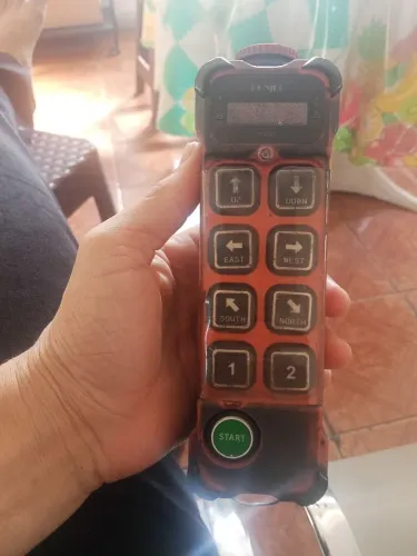 transmissor/controle remoto industrial modelo henjel