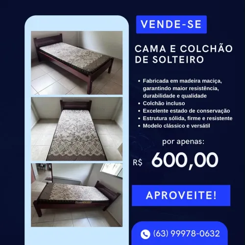 vende-se cama de solteiro