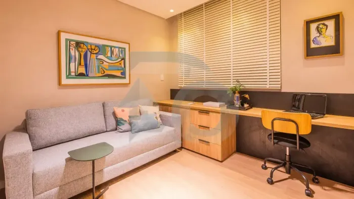 Condomínio Urbanus Luzia: Planta com Varanda, Espaço Grill e Piscina