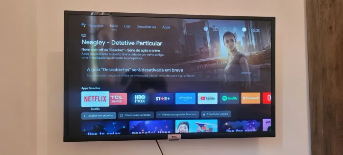 Smart TV 32" Semp TCL Android TV 32S6500S
