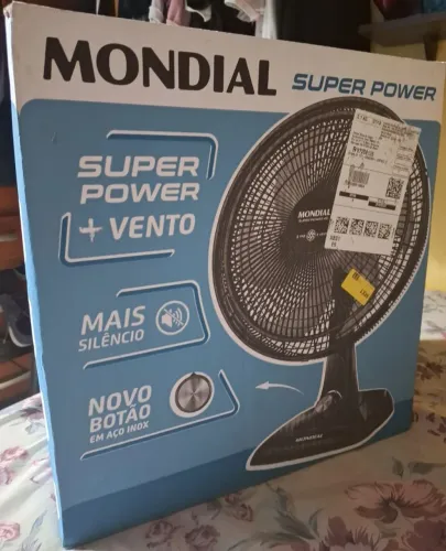 Ventilador Mondial Novo 40cm na Caixa Nf