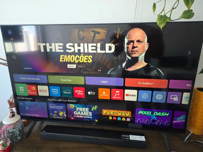 Tv 55" + home theather LG