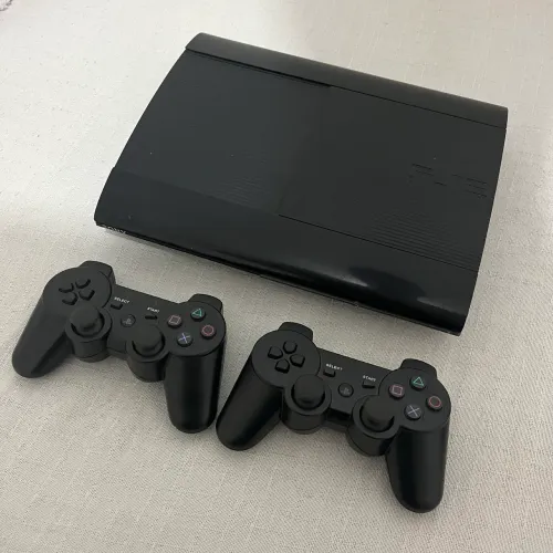 Ps3 Super Slim Desbloqueado com 50 Jogos Instalados - Completo