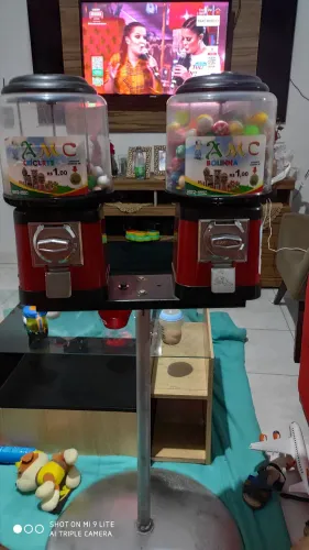 Máquinas bolinha e chiclete