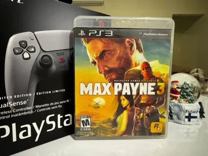 Max Payne 3 PS3 Original Mídia Física