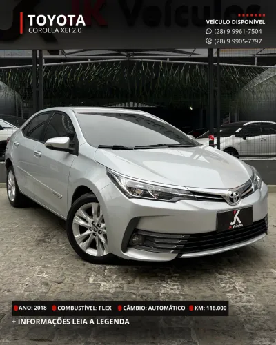 Toyota Corolla XEI 2.0 Flex 16V Aut. 2018
