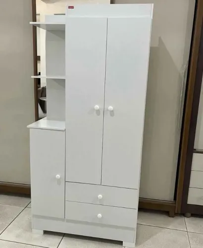 Guarda-Roupas Infantil Encanto 100% MDF 3 Portas 3 Gavetas