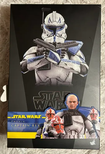 Star Wars capitão Rex hot toys completo!! (Troco pelo umbra operative hot toys)