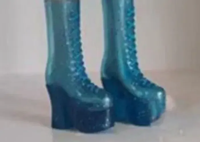 Bota Salto Alto Doll 1/6