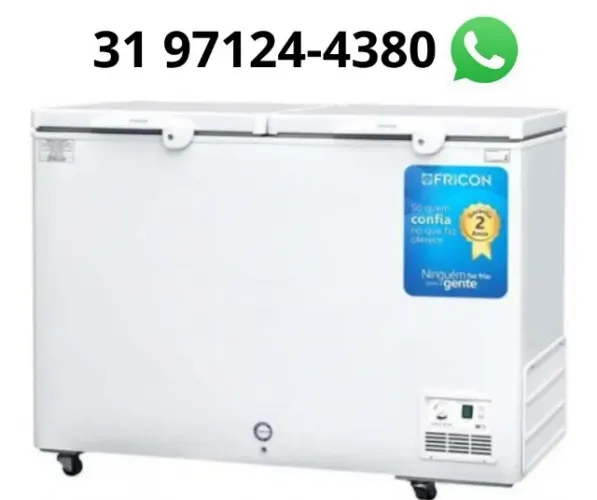 Freezer Tampa Cega Fricon 411L