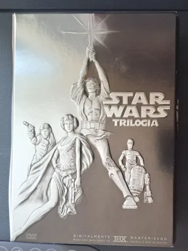 3 filmes em DVD duplo + DVD bonus Star Wars/Guerra Nas Estrelas originais