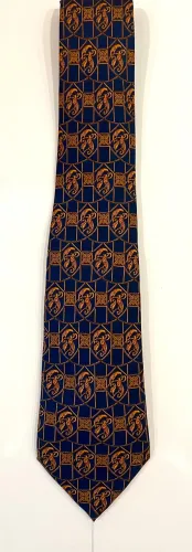 Gravata Lanvin Paris, 100% seda, Made in France