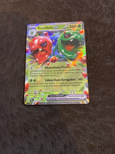 Carta Pokémon Scovillain EX
