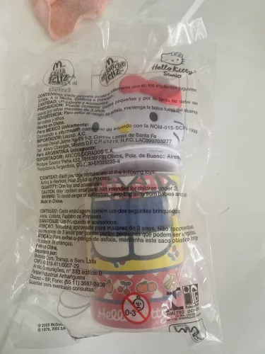 Porta joias da Hello Kitty coleção Macdonalds