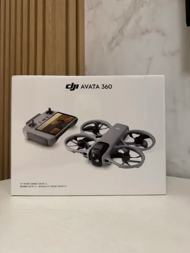 DRONE DJI AVATA 360 FLY MORE COMBO CONTROLE COM TELA