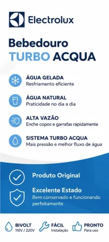 Bebedouro Electrolux