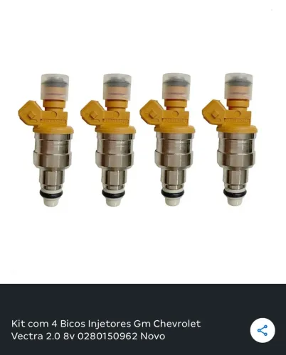 BICOS INJETORES VECTRA, ASTRA, TRAILBRAZER