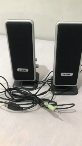 Caixa de som com USB