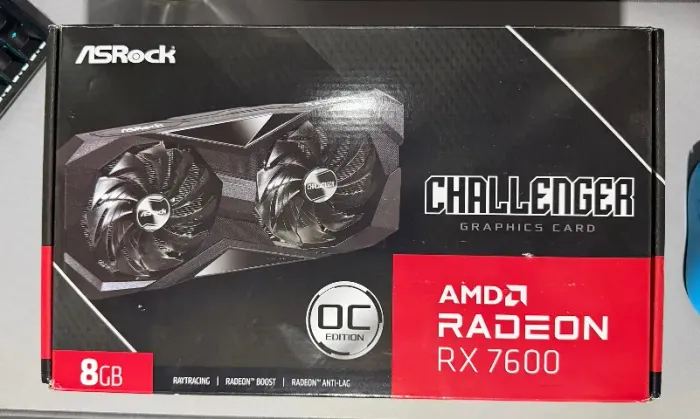 RX 7600 8GB Asrock Challenger | Envio OLX Pay