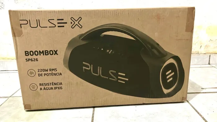 Bombox Pulse X 220W RMS SP626 | Resistente a Água (lacrada) 