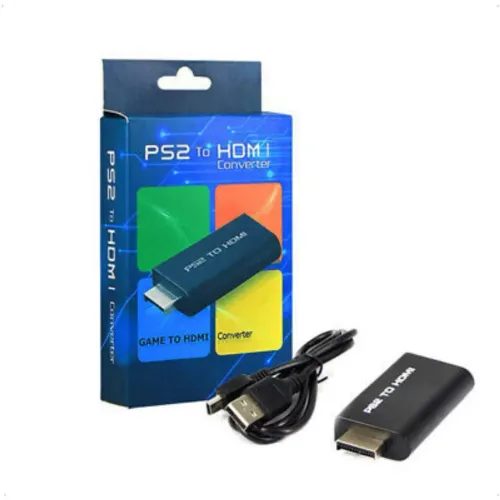 Adaptador Conversor PS2 AV para HDMI - Reviva Seus Jogos em Alta Definição