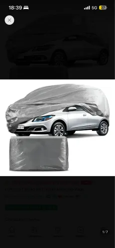 Capa Para Cobrir Carro Onix Hatch Activ 2017 2018 2019 2020