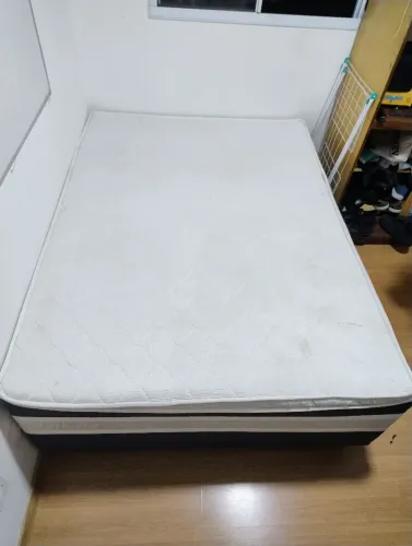 Cama box casal conjugada 