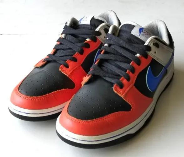Tênis Nike Dunk Low NBA 75th Anniversary Knicks - Edição Especial - Seminovo - Número 40 