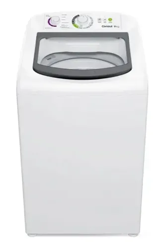 Máquina De Lavar Consul Cwb09bb 9kg Branca Com Dosagem Econômica E Ciclo Edredom 127v Bran