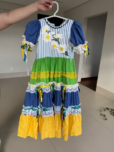 Vestido Quadrilha 14 anos