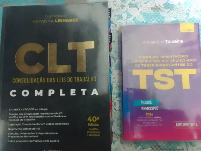 KIT CLT MAIS LIVRO DE SÚMULAS