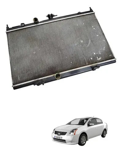 Radiador Nissan Sentra 2.0 2008 2009 2010 2011 2012 Detalhe