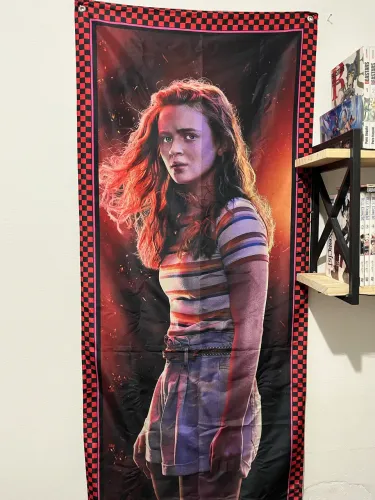 Bandeira Stranger Things (Arte Frente e Verso) + Brindes - Netflix TUDUM 2024