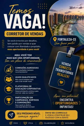 Vaga Corretor de Imóveis