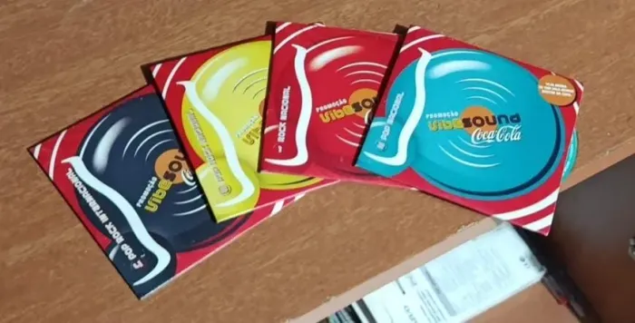 Mini cd' coca cola