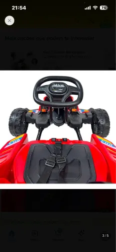 Carrinho Elétrico infantil 12v kart