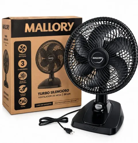 VENTILADOR MALLORY TURBO SILENCIOSO