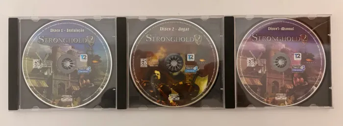 Stronghold 2 Original PC - 3 Discos - Mídia Física