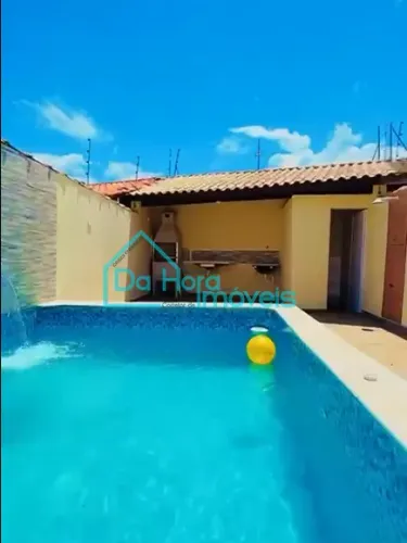 casa top com piscina, área gourmet, 2 quartos, suíte, 2 vagas de garagem a venda em itanha
