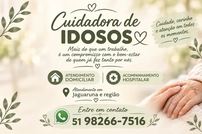 Cuidadora de Idosos