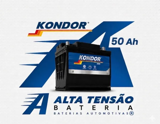 Bateria 50 Amperes 