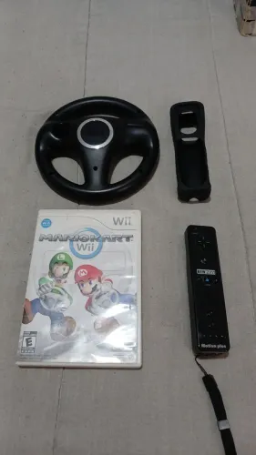 Acessórios, jogo e controle Nintendo wii